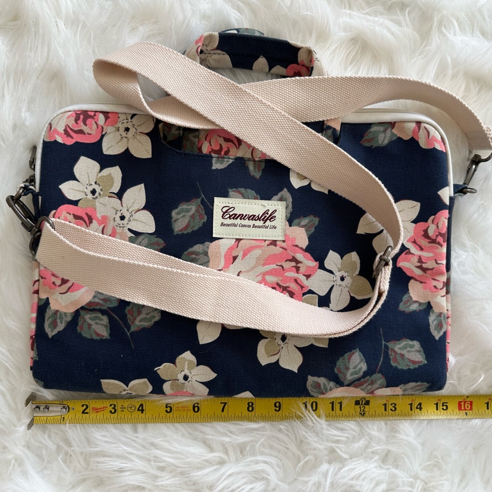 Floral Lap Top Bag